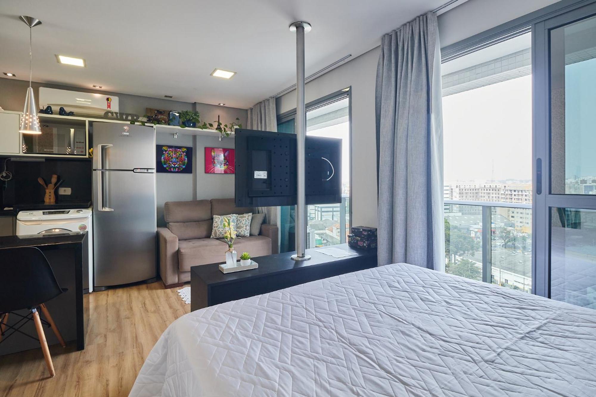 Estudio Aconchegante No Centro De Curitiba - Ar Condicio E Localizacao Perfeita! Eksteriør billede
